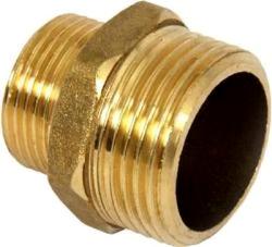 Ниппель переходной 20х15 наружные резьбы 3/4"-1/2"