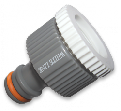 Присоединитель с внутренней резьбой 3/4" и 1/2"