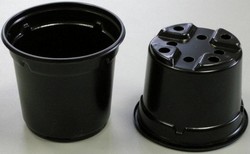 Горшок для рассады, мягкий круглый, 10,5 х 8,5см, 0,5л