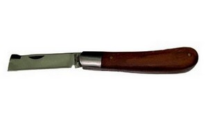 Нож садовый прививочный складной НП-1 "Дачная соната", нерж. сталь